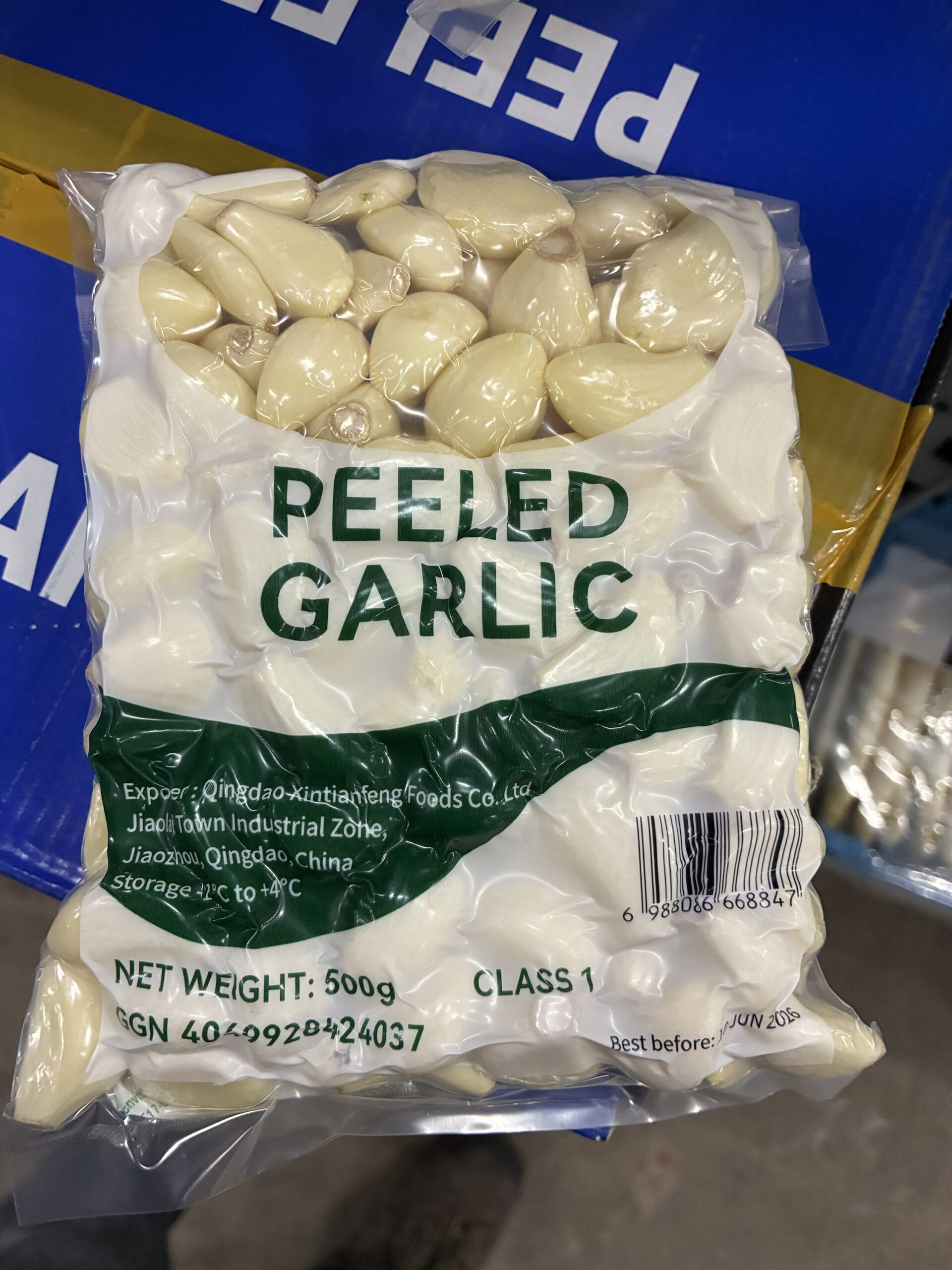 KNOFLOOK 1 X 500 GRAM GEPELD VACUÜM